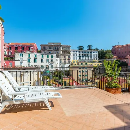 Terrazza Morelli Vicino Al Lungomare 아파트 나폴리