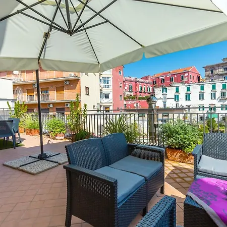 Terrazza Morelli Vicino Al Lungomare 나폴리